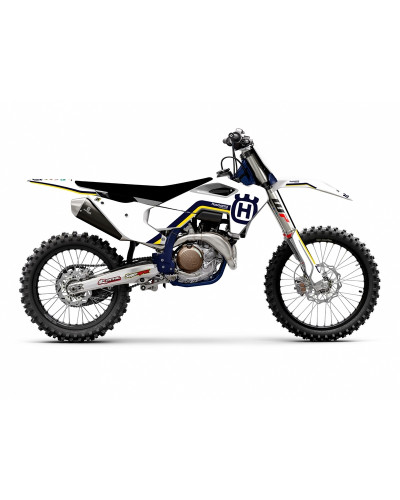 KIT STICKERS BLACKBIRD Kit complet BLACKBIRD Retro - Husqvarna FC/TC