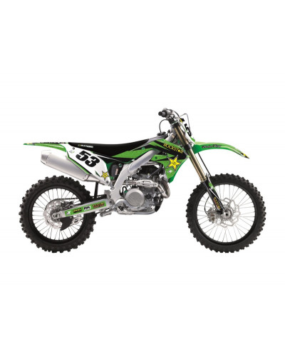 KIT STICKERS BLACKBIRD Kit complet BLACKBIRD Rockstar Energy Kawasaki KX450