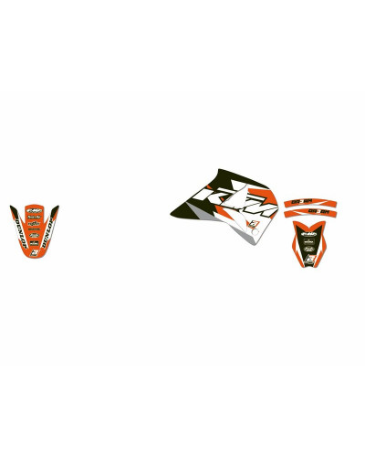 KIT STICKERS BLACKBIRD Kit déco BLACKBIRD Dream Graphic 3 KTM 4T Supercomp