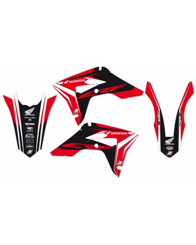 KIT STICKERS BLACKBIRD Kit déco BLACKBIRD Dream Graphic 4 Honda CRF450