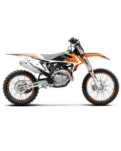 KIT STICKERS BLACKBIRD Kit déco BLACKBIRD Dream Graphic 4 KTM SX/SX-F