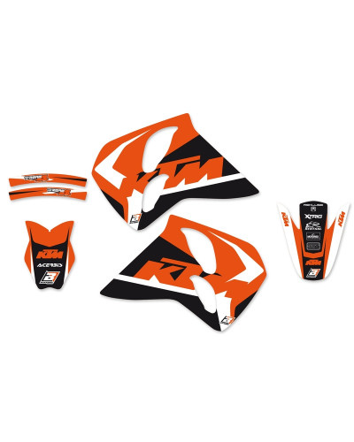 KIT STICKERS BLACKBIRD Kit déco BLACKBIRD Dream Graphic 4 KTM