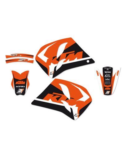 KIT STICKERS BLACKBIRD Kit déco BLACKBIRD Dream Graphic 4 KTM