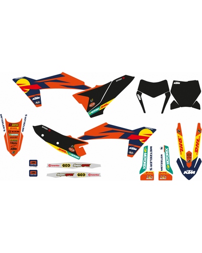 KIT STICKERS BLACKBIRD Kit déco BLACKBIRD Replica Team 23