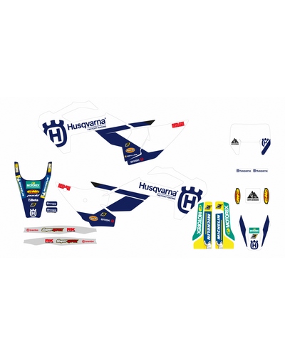 KIT STICKERS BLACKBIRD Kit déco BLACKBIRD Replica Team 23