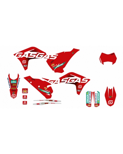 KIT STICKERS BLACKBIRD Kit déco BLACKBIRD Replica Team 23