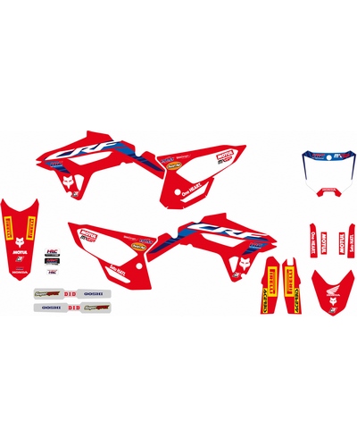 KIT STICKERS BLACKBIRD Kit déco BLACKBIRD Replica Team 23