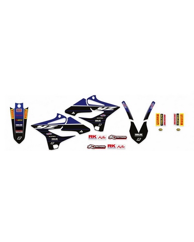 KIT STICKERS BLACKBIRD Kit déco BLACKBIRD Replica Yamaha 2020