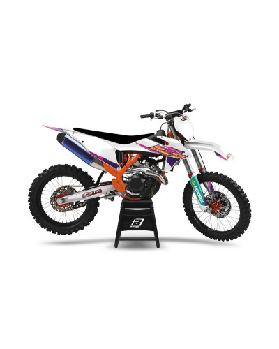 KIT STICKERS BLACKBIRD Kit déco BLACKBIRD Retro - KTM EXC/SX-SXF