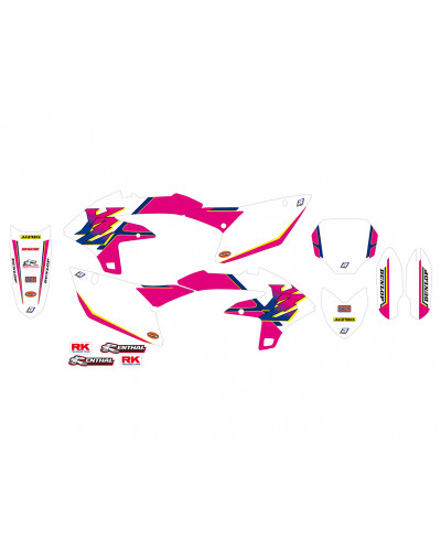 KIT STICKERS BLACKBIRD Kit déco BLACKBIRD Retro