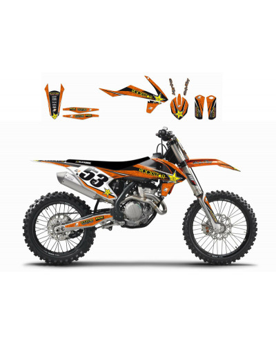 KIT STICKERS BLACKBIRD Kit déco BLACKBIRD Rockstar Energy KTM SX/SX-F/EXC