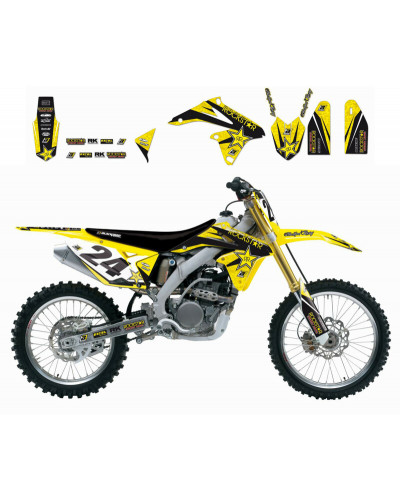 KIT STICKERS BLACKBIRD Kit déco BLACKBIRD Rockstar Energy Suzuki RM-Z250