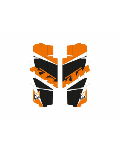 KIT STICKERS BLACKBIRD Kit déco de cache-radiateur BLACKBIRD Dream Graphic 4 - KTM SX/SX-F