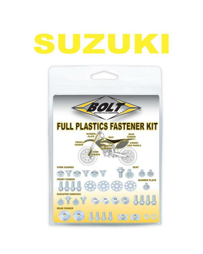 Visserie Moto Standard BOLT Kit visserie plastiques BOLT Suzuki RM-Z450