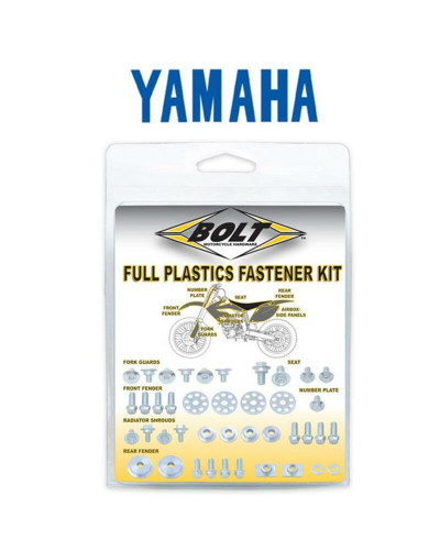 Visserie Moto Standard BOLT Kit visserie plastiques BOLT Yamaha YZ450F