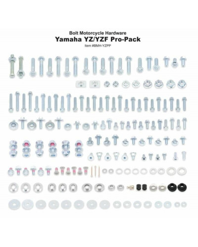 Visserie Moto Standard BOLT Pack PRO-BOLT Yamaha YZ/YZ-F