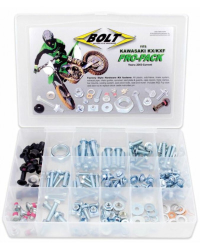Visserie Moto Standard BOLT Pro Pack Bolt Kawasaki KX/KX-F 125 à 450