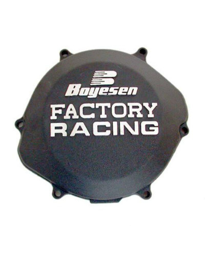 Moteur divers BOYESEN Couvercle de carter d'embrayage BOYESEN Factory Racing alu noir Honda CR250R