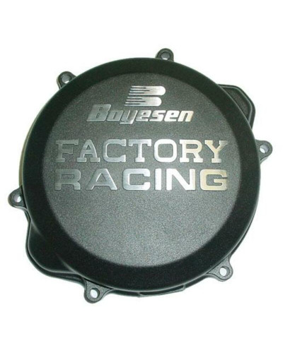 Moteur divers BOYESEN Couvercle de carter d'embrayage BOYESEN Factory Racing alu noir Honda CRF450X