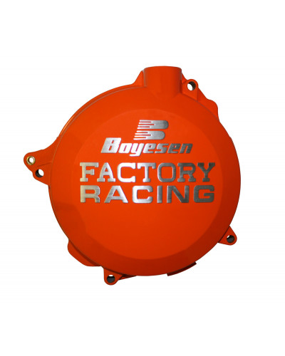 Moteur divers BOYESEN Couvercle de carter d'embrayage BOYESEN Factory Racing alu orange KTM/Husqvarna