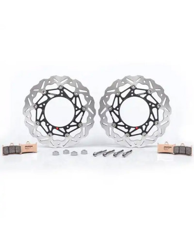 Kit Disques Frein Moto BRAKING Kit freinage Oversize 320 T-Max 530/560