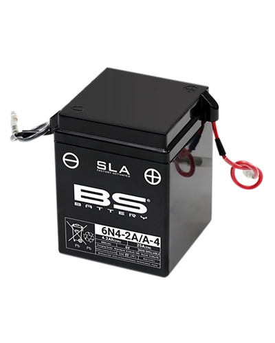 Batterie Moto BS BATTERY Batterie BS 6N4-2A/A-4 SLA