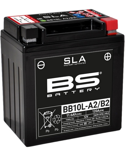 Batterie Moto BS BATTERY Batterie BS BB10L-A2-B2-SLA