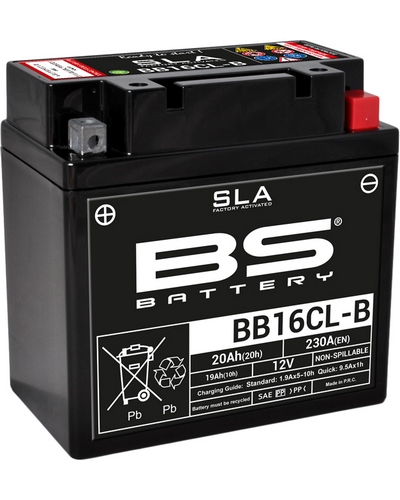 Batterie Moto BS BATTERY Batterie BS BB16CL-B-SLA