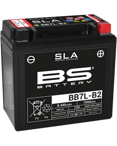 Batterie Moto BS BATTERY Batterie BS BB7L-B2-SLA