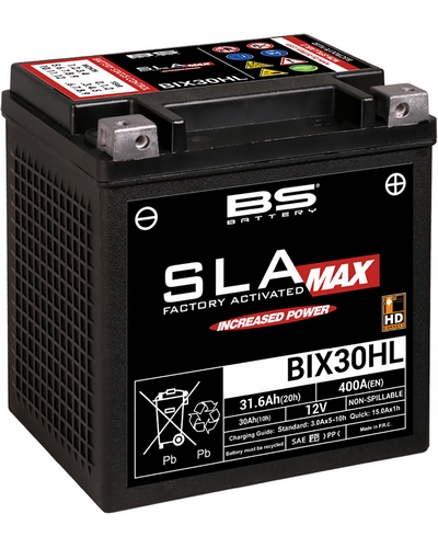 Batterie Moto BS BATTERY Batterie BS BIX30HL-SLA