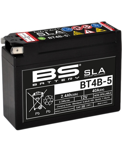 Batterie Moto BS BATTERY Batterie BS BT4B-5 SLA