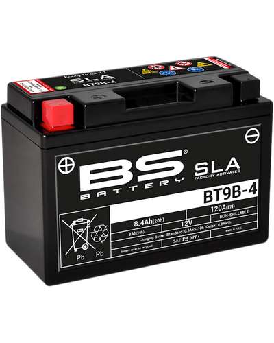 Batterie Moto BS BATTERY Batterie BS BT9B-4-SLA
