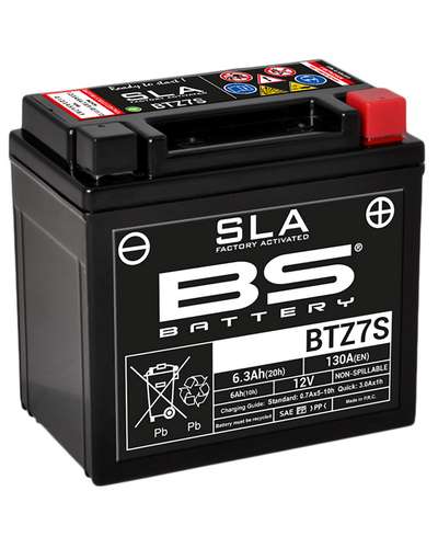 Batterie Moto BS BATTERY Batterie BS BTZ7S - SLA