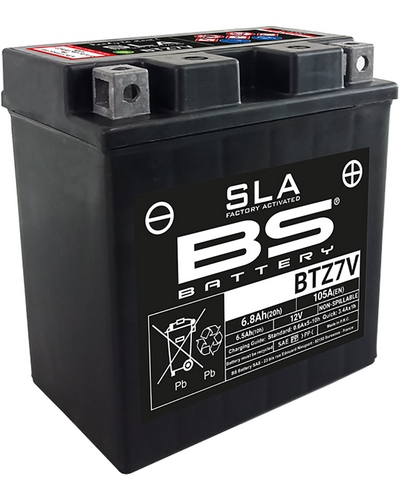 Batterie Moto BS BATTERY Batterie BS BTZ7V-SLA