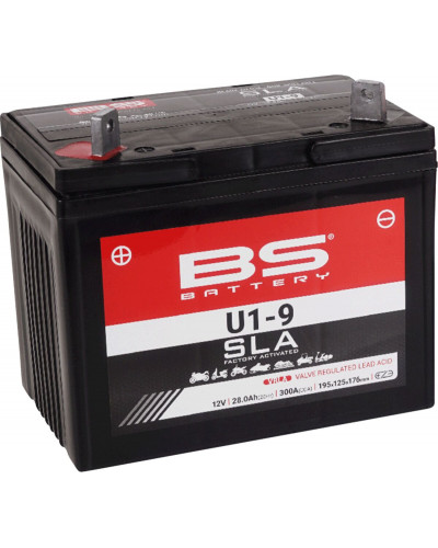 Batterie Moto BS BATTERY BATTERY BS U1-9 SLA