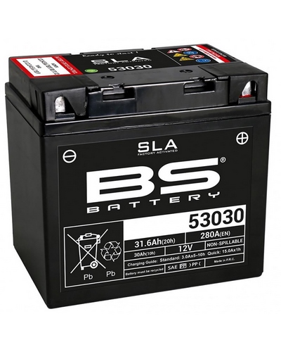 Batterie Moto BS BATTERY BS 53030-SLA