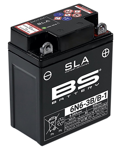 Batterie Moto BS BATTERY BS 6N6-3B/B-1 SLA                                                                         .