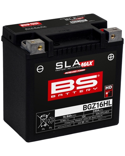 Batterie Moto BS BATTERY BS BGZ16HL MAX Batterie Moto BS BATTERY BS BGZ16HL MAX