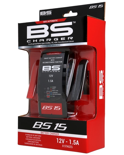 Chargeur Batterie Moto BS BATTERY Chargeur BS BS15 12V / 1.5A