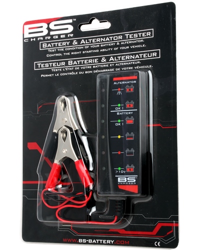 Outils Moto et Quincaillerie BS BATTERY Testeur Batteries