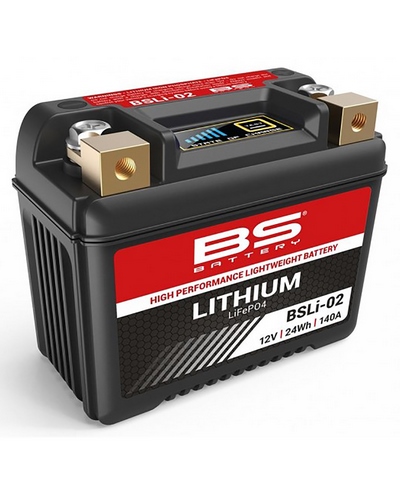 Batterie Moto BS LITHIUM LITHIUM BS BSLI-02