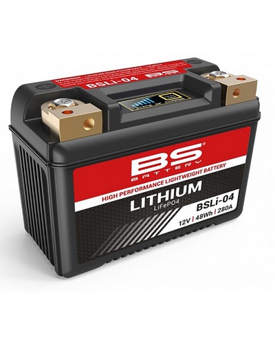 Batterie Moto BS LITHIUM LITHIUM BS BSLI-04-06