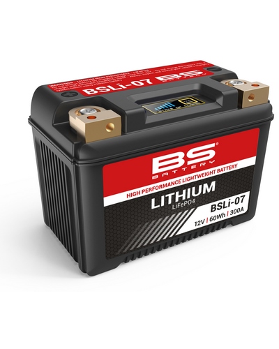 Batterie Moto BS LITHIUM LITHIUM BS BSLI-07