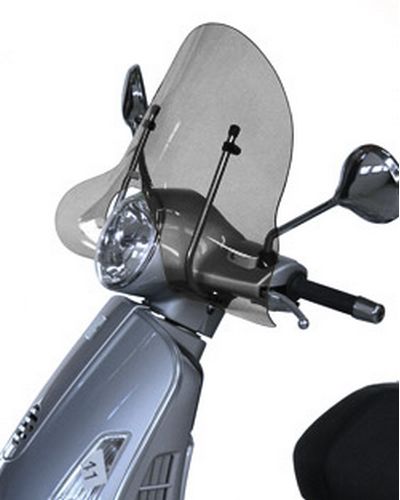 Pare Brise BULLSTER 31cm Vespa 125/250 GranTourismo FUME CLAIR