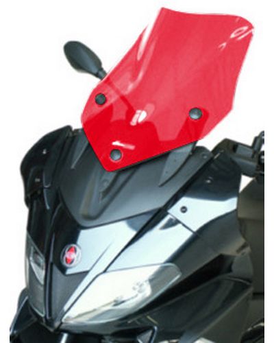 Bulle Spécifique BULLSTER DC Gilera 125/250/500 Nexus 2006-12 ROUGE FLUO