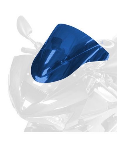 Bulle Spécifique BULLSTER DC Kawasaki ZZR1400 2006-16 BLEU FONCÉ