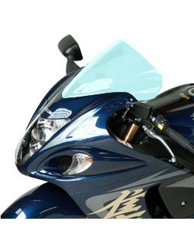 Bulle Spécifique BULLSTER DC Suzuki 1300 Hayabusa 2008-14 BLEU FLUO