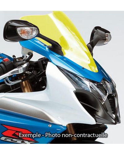 Bulle Spécifique BULLSTER DC Suzuki GSX-R 1000 2009-16 JAUNE FLUO