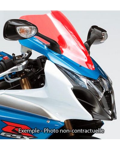 Bulle Spécifique BULLSTER DC Suzuki GSX-R 1000 2009-16 ROUGE FLUO