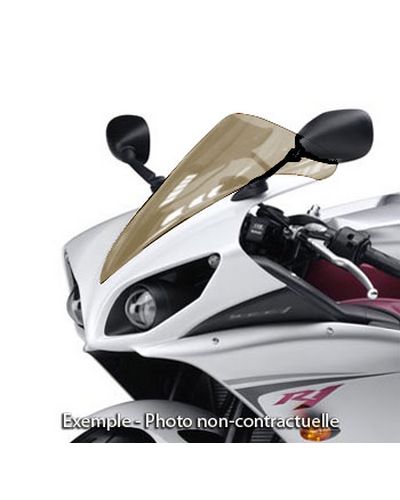 Bulle Spécifique BULLSTER DC Yamaha YZF-R1 2009-14 FUMÉ GRIS